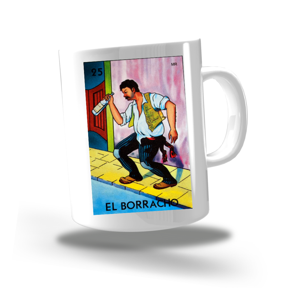 Coffee Mug - 8oz "El Borracho"