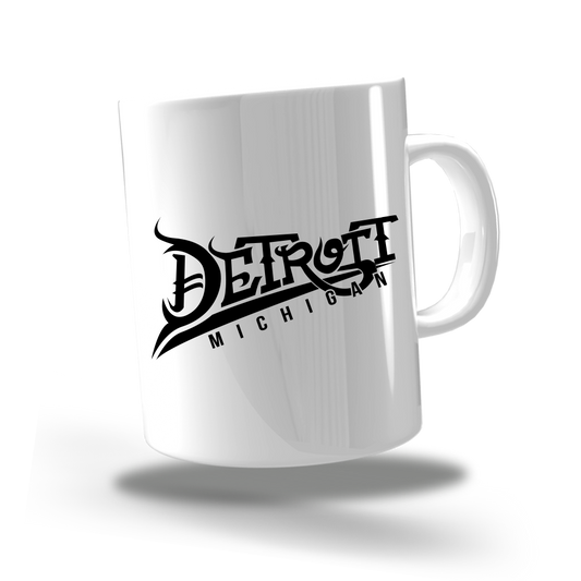 Coffee Mug - 8oz "Detroit Drawn"