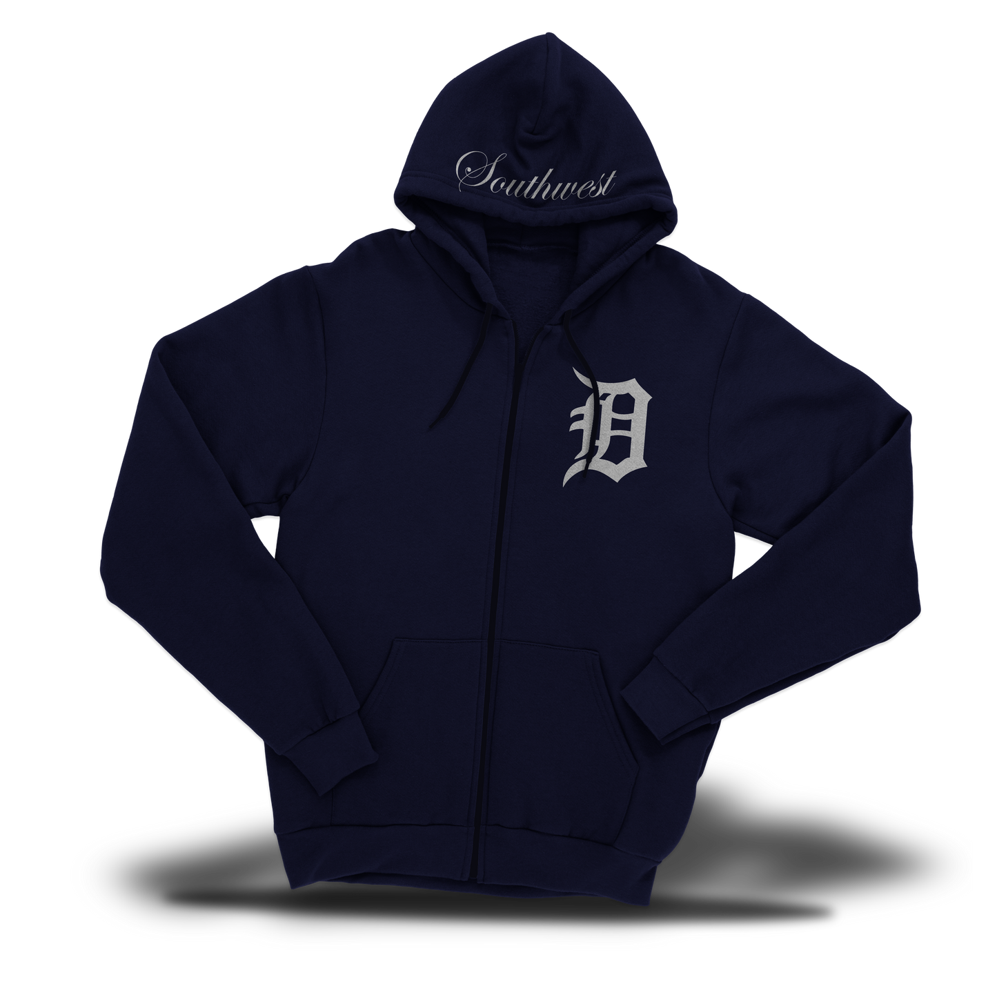 Southwest Hustles The Hardest Full Zip Hooded Sweatshirt