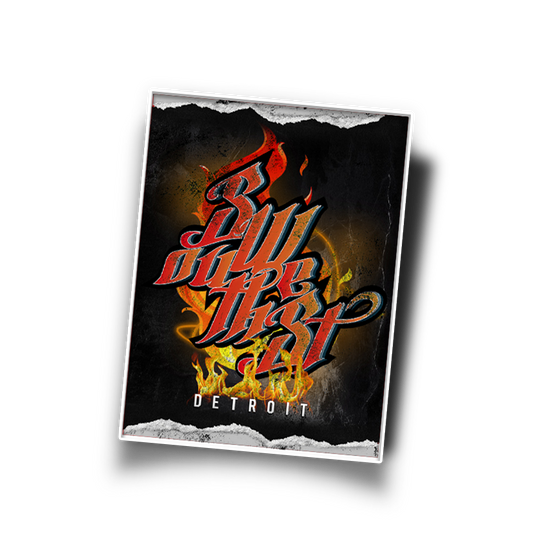STICKER southwest flames
