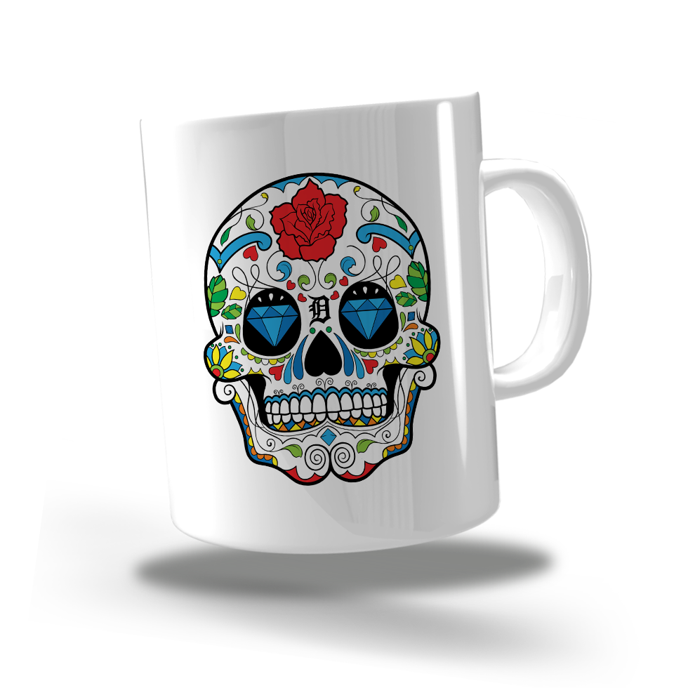 Coffee Mug - 8oz "Sugar Skull"