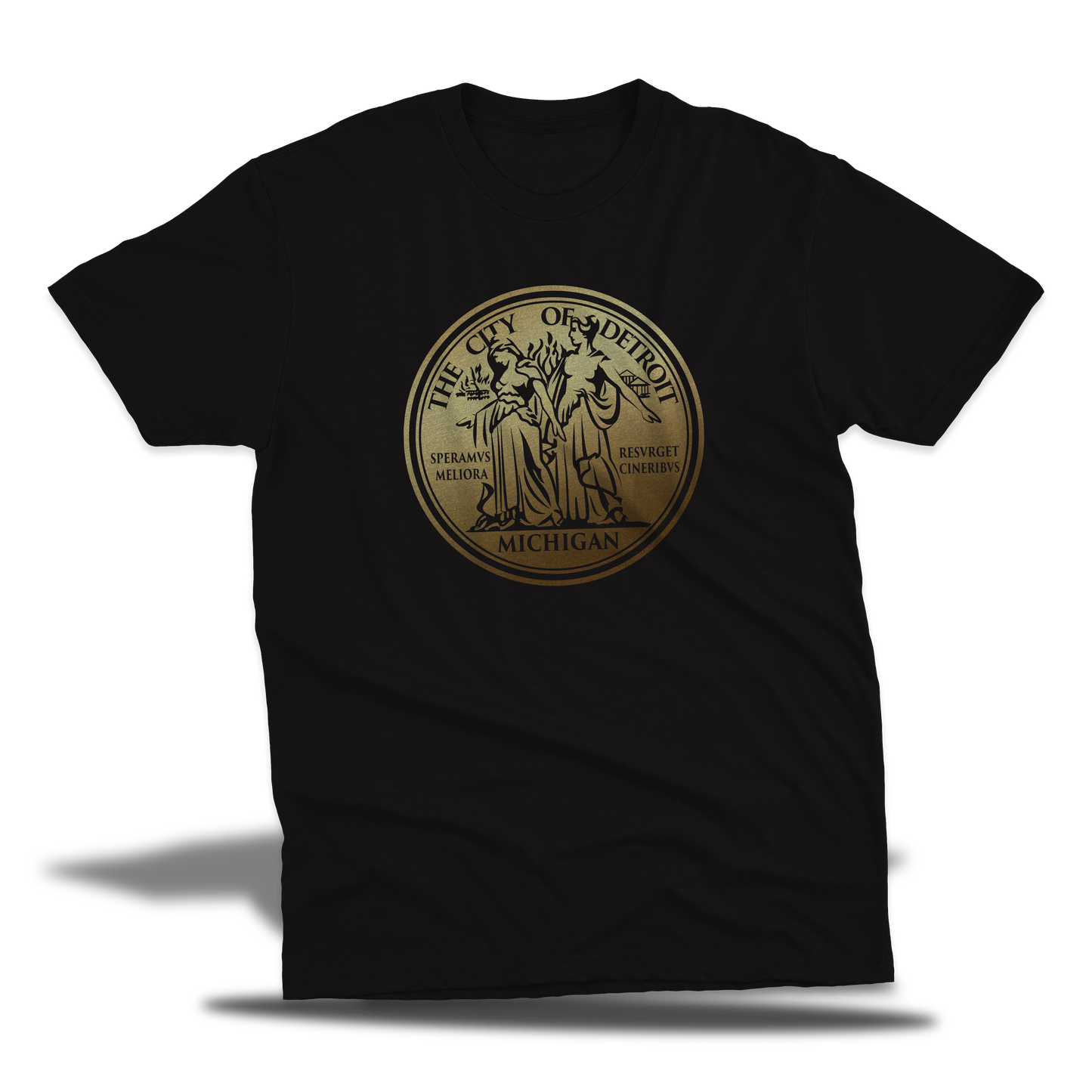 Detroit Seal - Gold Foil