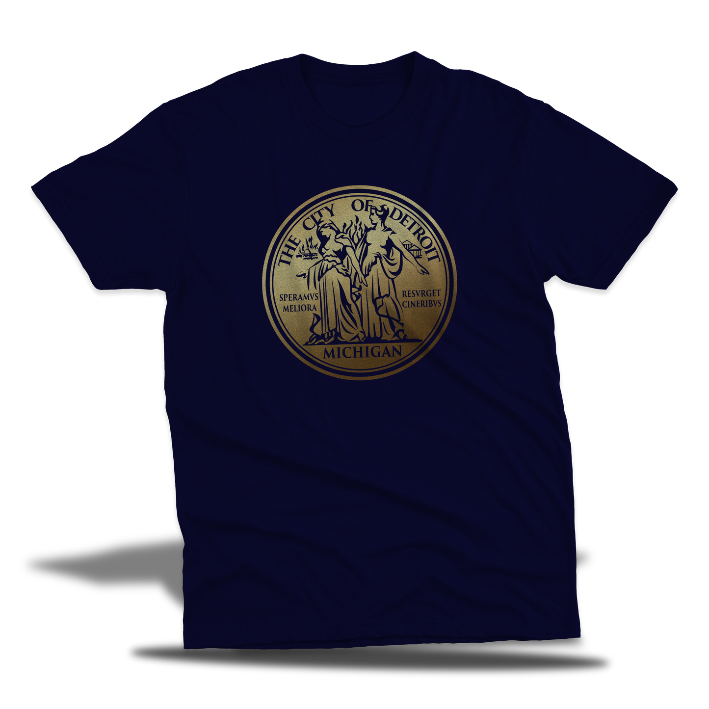 Detroit Seal - Gold Foil