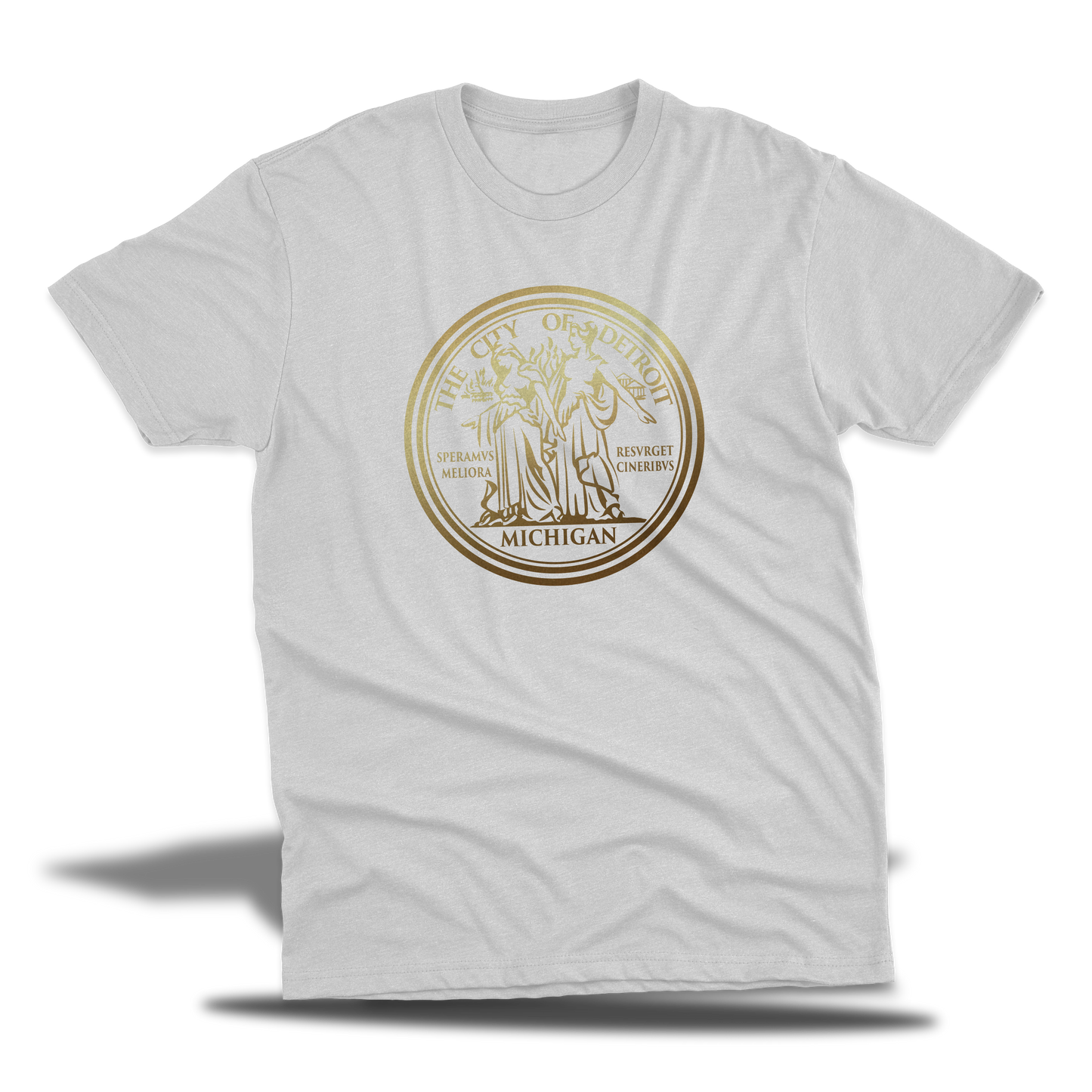 Detroit Seal - Gold Foil